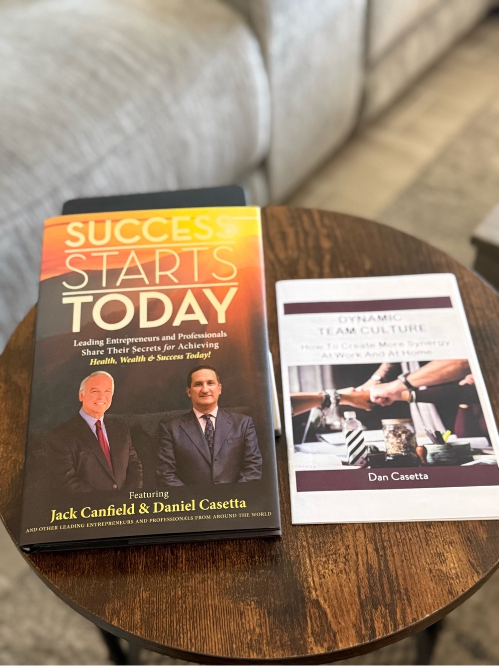 Success Starts Today & Dynamic Team Culture - Motivational Book Duo